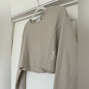 Gymshark cropped long sleeve